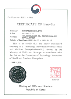 Technology Innovation-oriented SME (Inno-Biz)